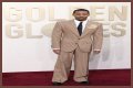 Tyler James Williams Dons Pin-striped Suit at Golden Globes 2024